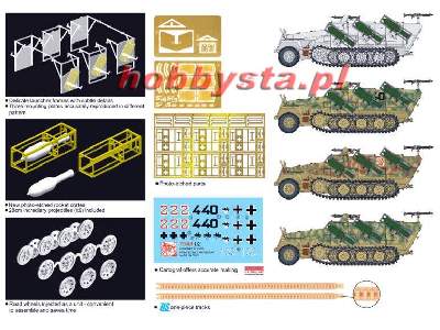 Sd.Kfz.251/2 Ausf.D mit 28cm Rocket and Steel Frame Crates - image 2