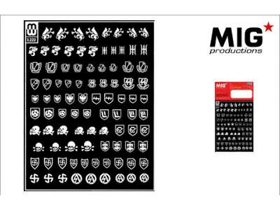 Waffen SS Unit Eblems - image 1