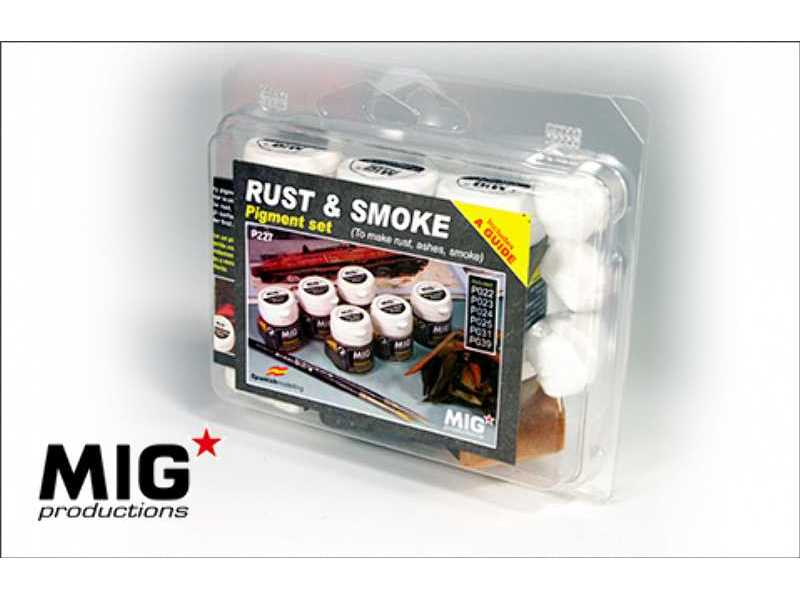 RUST and SMOKE PIGMENT SET - image 1