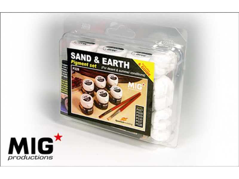 SAND and EARTH PIGMENT SET - image 1