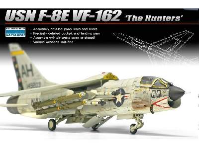 USN F-8E VF-162 - The Hunters -  - MCP - image 2
