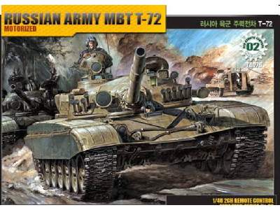 Russian Army MBT T-72 (motorized -  2 silniki) - image 1