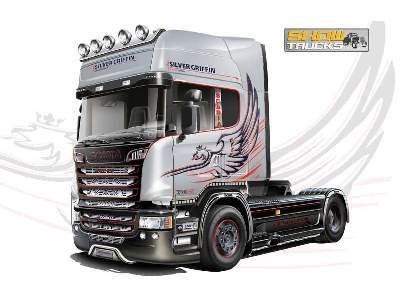 Scania R730 V8 Streamline - Silver Griffin - image 1