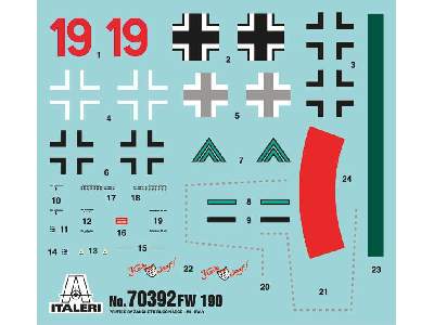 Focke Wulf Fw-190 A-8 w/Paints and Glue - image 3