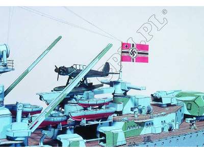 Admirał Graf Spee - komplet model i wręgi - image 14