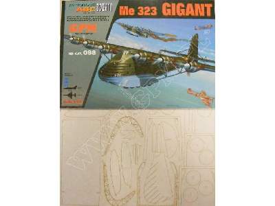 Me 323 GIGANT  - zestaw model i wręgi - image 2