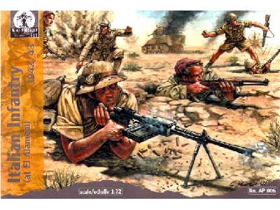Figures - Italian Infantry - 1942-43 (El Alamein) - image 1
