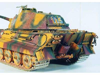 TIGER II KONIGSTIGER(PORSCHE)-Zestaw :model,wregi,gąsienice - image 11