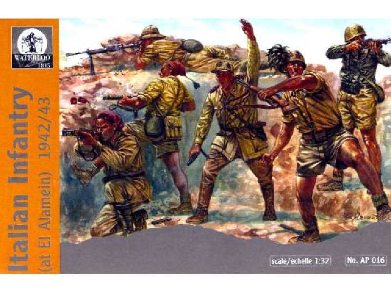 Figures - Italian Infantry - 1942-43 (El Alamein) - image 1 Figures - Italian Infantry - 1942-43 (El Alamein) - image 1