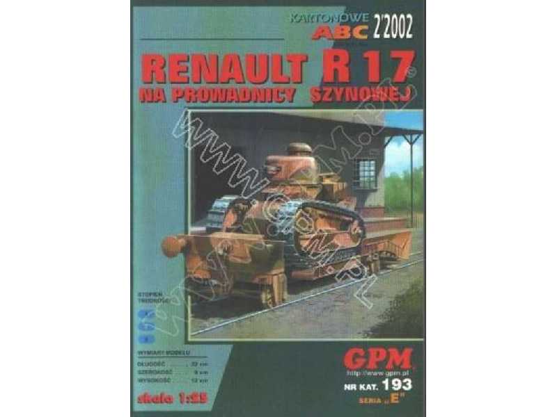 RENAULT R 17 na prowadnicy szynowej - image 1
