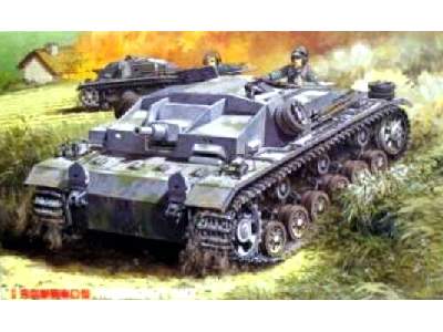 German Tank Sturmgeschutz III Ausf D - image 1