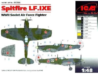 Spitfire LF. IXE - WWII Soviet Air Force Fighter - image 2