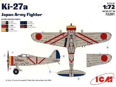 Ki-27a - WWII Japan Army Fighter  - image 2