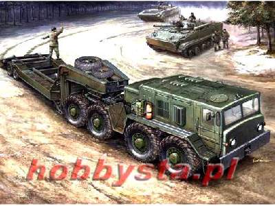 MAZ-537G with MAZ/ChMZAP-5247G semi-trailer  - image 1