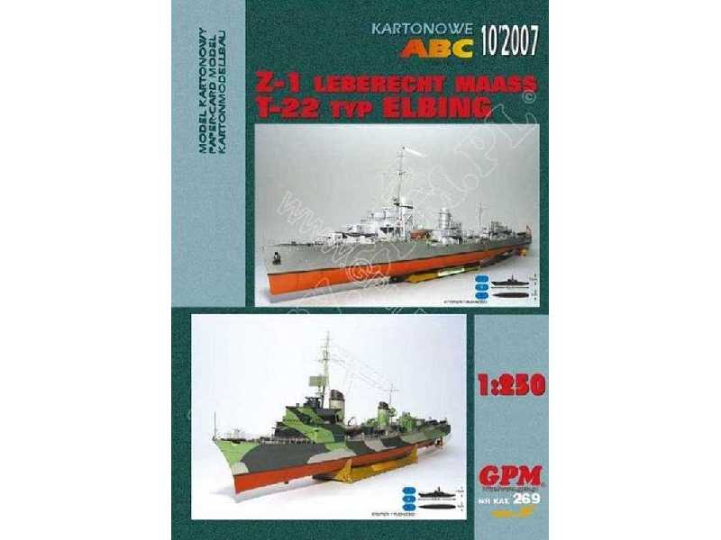 Z-1 Leberecht Maass & T-22 ELBING - image 1 Z-1 Leberecht Maass & T-22 ELBING - image 1