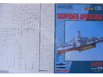 SCIPIONE AFRICANO-ZESTAW model+wręgi wycieta laserem - image 1