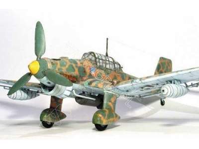 Ju-87 R-2/Trop - ZESTAW  model i wręgi - image 3