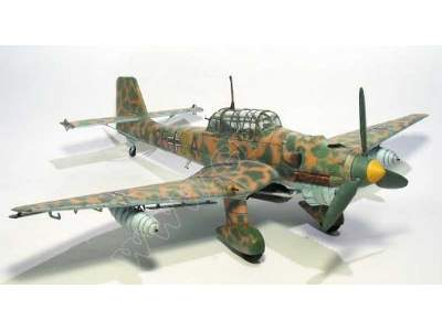 Ju-87 R-2/Trop - ZESTAW  model i wręgi - image 5