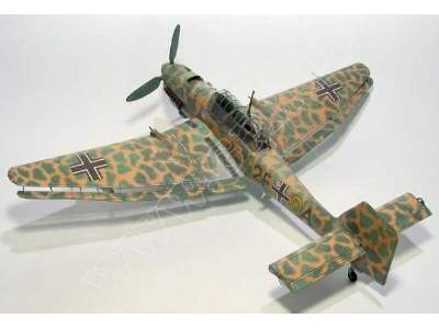 Ju-87 R-2/Trop - ZESTAW  model i wręgi - image 6