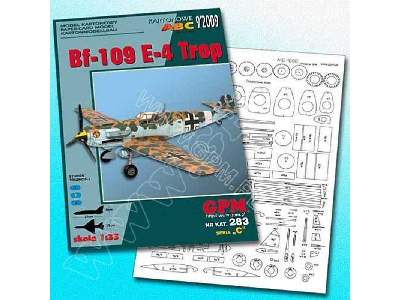 Bf 109E-4/Trop+wręgi - image 1