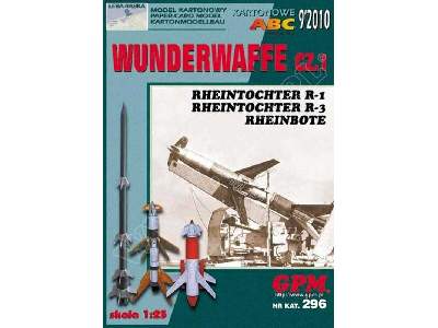 WUNDERWAFFE -czI ( RHEINBOTE,  RHEINTOCHTER 1, 3) - image 1