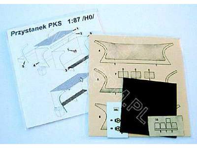 Przystanek PKS  1/43 -model wycięty laserem - image 3