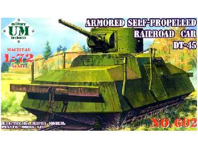 Armored Self Propelled Railroad Car DT-45 - image 1