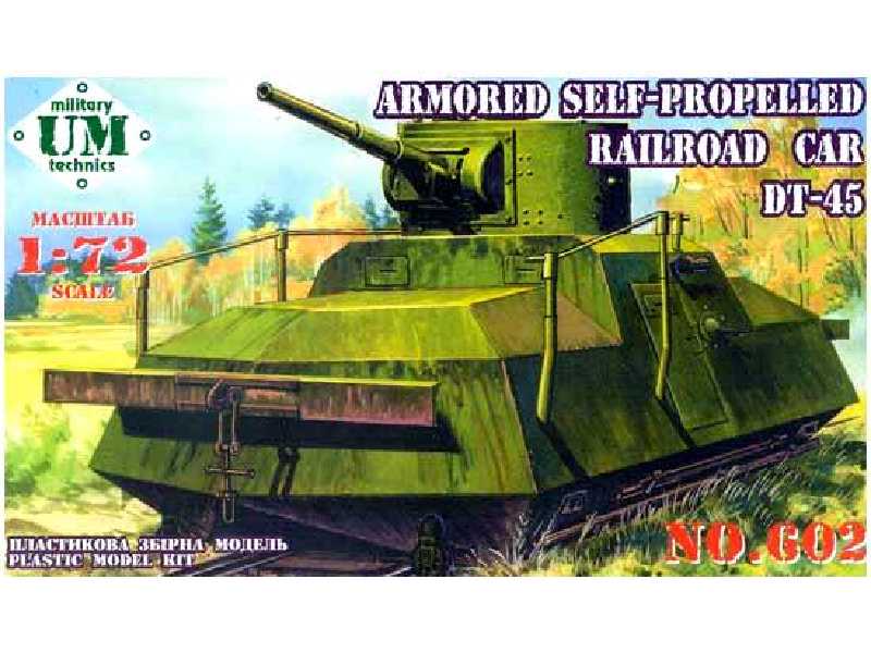 Armored Self Propelled Railroad Car DT-45 - image 1 Armored Self Propelled Railroad Car DT-45 - image 1