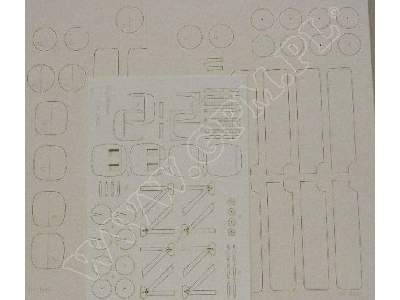 SPAD VII C.1- zestaw model i wręgi - image 11