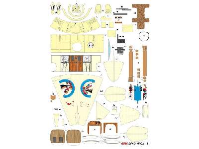 SPAD VII C.1- zestaw model i wręgi - image 15