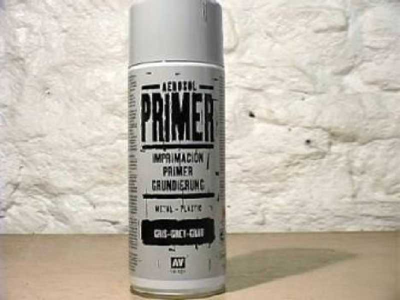 Grey Primer - Aerosol - paint  - image 1