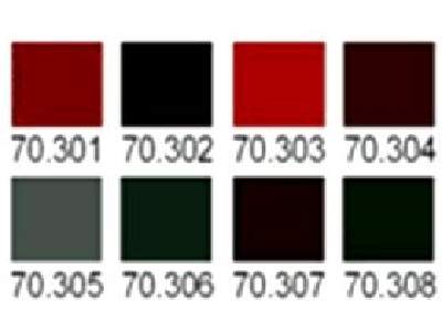 Panzer Aaces Colors Set #1 Paint Pack - 8 units - image 2