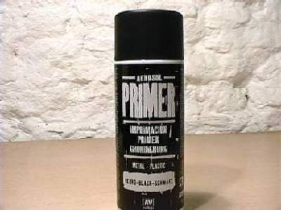 Black Primer - Aerosol - paint  - image 1