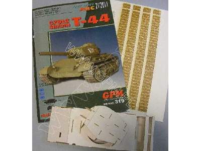 T-44 - zestaw; model.wręgi i gąsienice - image 1