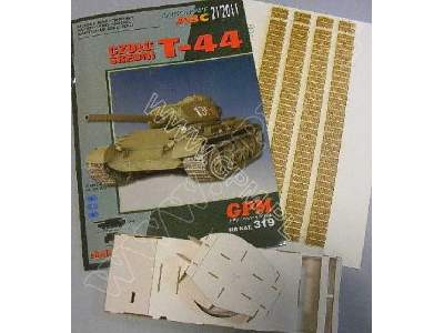 T-44 - zestaw; model.wręgi i gąsienice - image 2