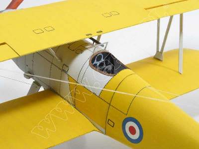 Hawker FURY  komplet model i wregi - image 3