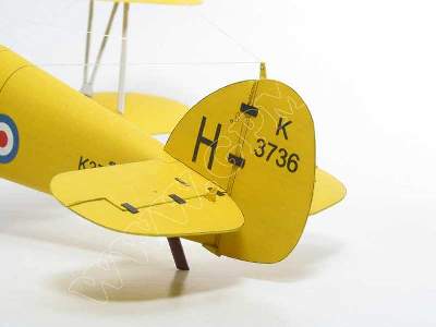 Hawker FURY  komplet model i wregi - image 6