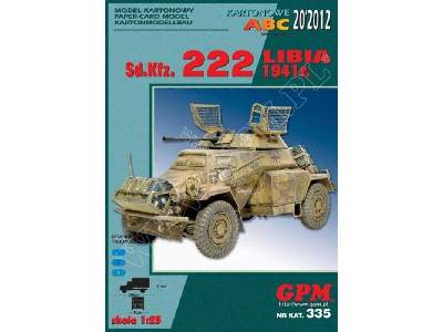 Sd.Kfz. 222 - LIBIA 1941 r - image 1