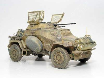 Sd.Kfz. 222 - LIBIA   Komplet: model i wręgi - image 9