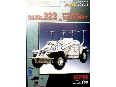 Sd.Kfz 223 - operacja&quot; TAJFUN &quot; - image 4