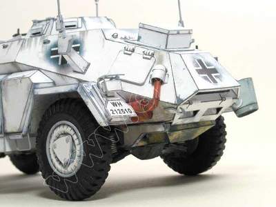 Sd.Kfz 223 - TAJFUN  Komplet: model i wręgi - image 4