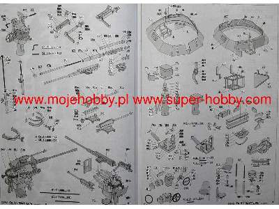 Sd.Kfz 234/1 LEHR -komplet model  i wręgi - image 14