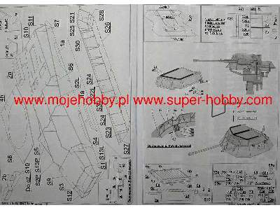 Sd.Kfz 234/1 LEHR -komplet model  i wręgi - image 19