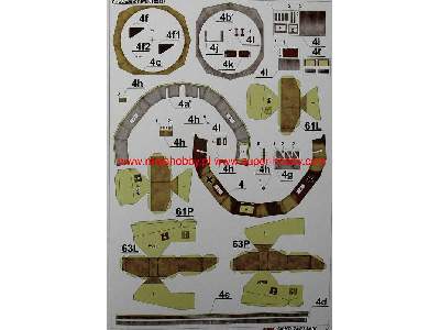 Sd.Kfz 234/1 LEHR -komplet model  i wręgi - image 22