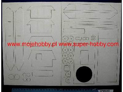 T-34/76 mod. 1940 komplet model i wręgi - image 21