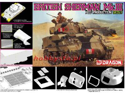 British Sherman Mk.III Mid Production Sicily - image 2