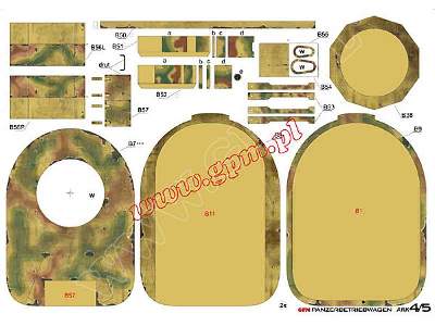 PT-16 ( PANZERBETRIEBWAGEN) komplet model i wregi - image 11