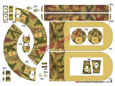 PT-16 ( PANZERBETRIEBWAGEN) komplet model i wregi - image 12