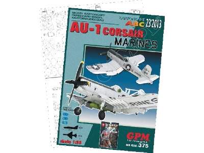 AU-1 MARINES CORSAIR -komplet model  i lasery - image 1