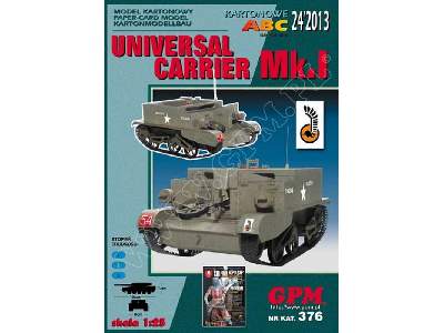 UNIVERSAL CARRIER Mk.I - image 1